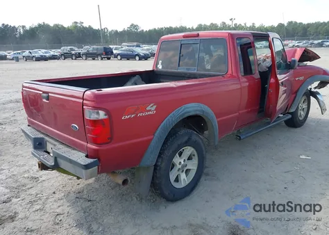 2004 Ford Ranger Edge/Tremor/Xlt из США, поврежденный, VIN 1FTZR45EX4TA05462